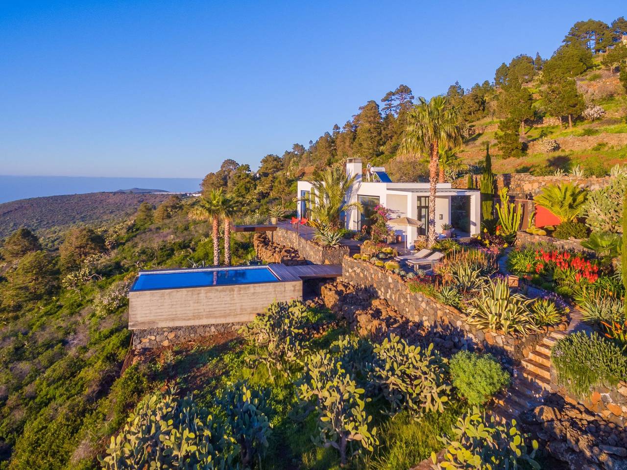 Villa Infinite Place in Puntagorda, La Palma Norte