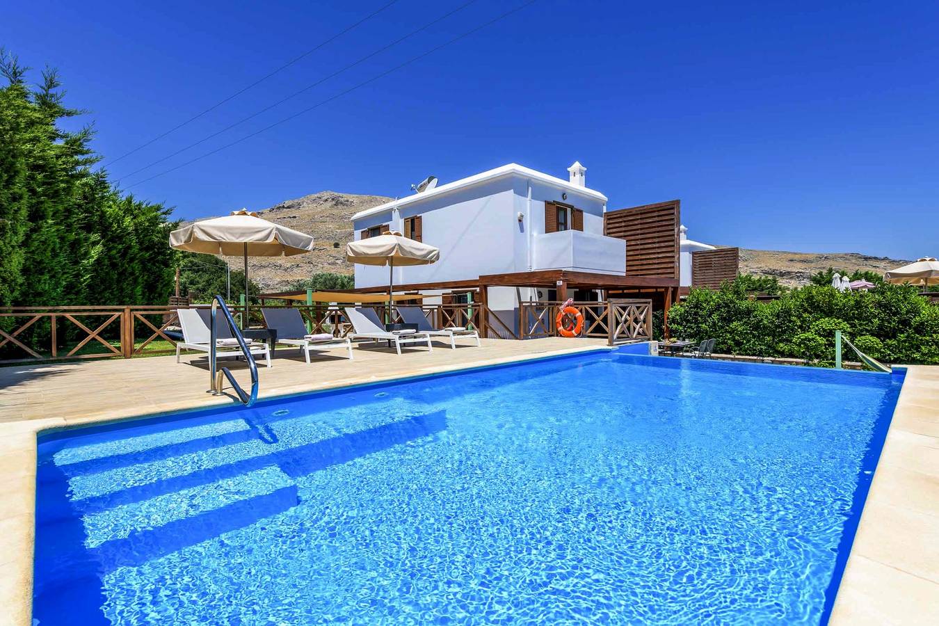 Villa für 4 Personen mit Balkon in Lindos, Rhodos
