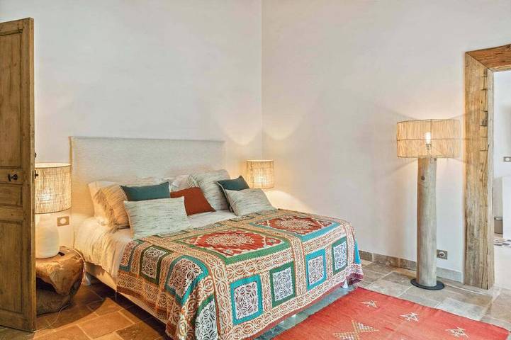 Villa pour 14 personnes, avec Balcon ainsi que Jardin et Piscine dans l'Escalet - 4