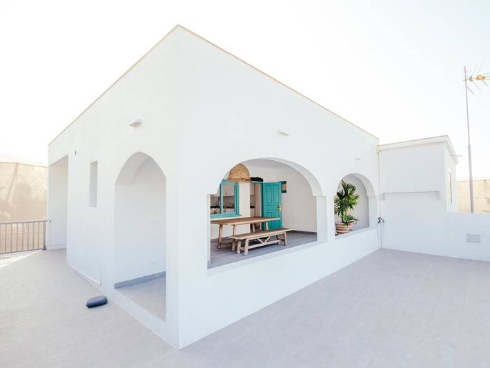 Casa rural para 9 personas, con terraza y vistas en Frontera  - 4