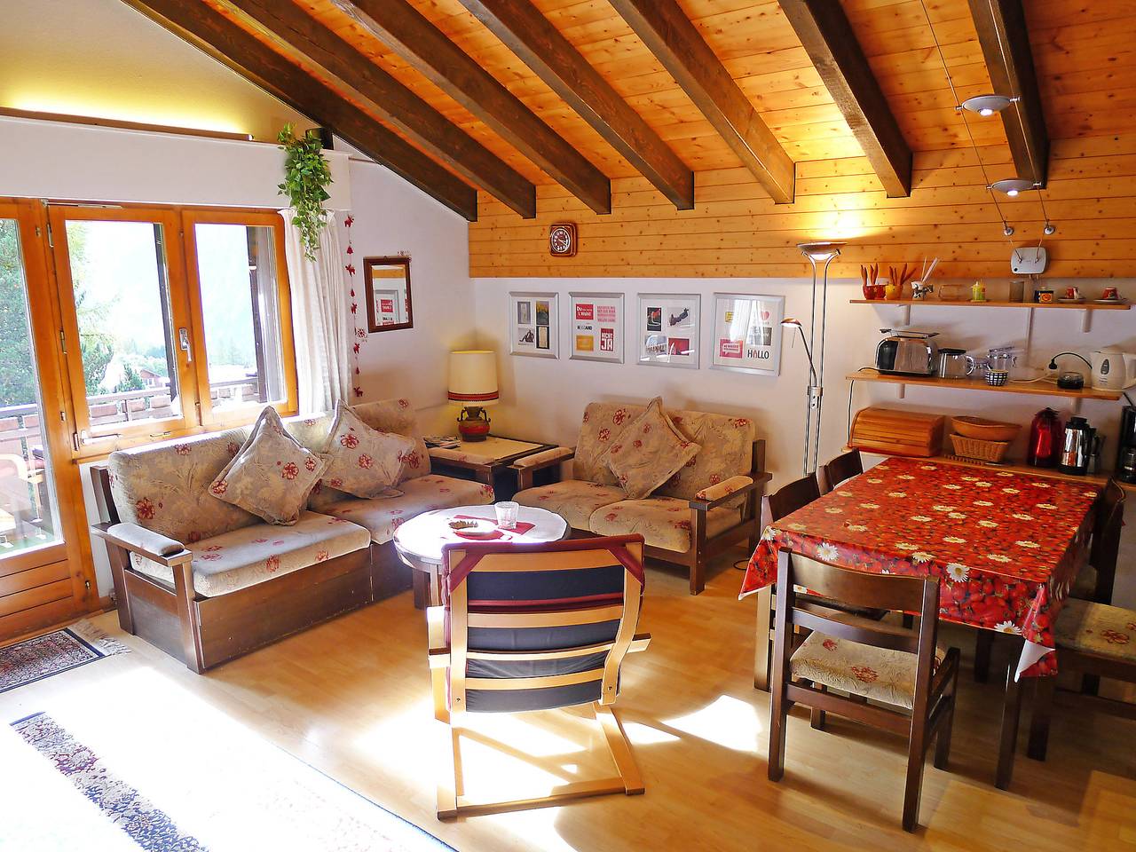 Ganze Wohnung, Gentiana (Utoring) in Grächen, Walliser Alpen