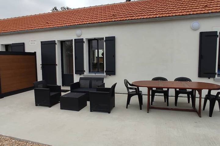 Maison de vacances pour 8 personnes, avec jacuzzi et jardin à Commequiers