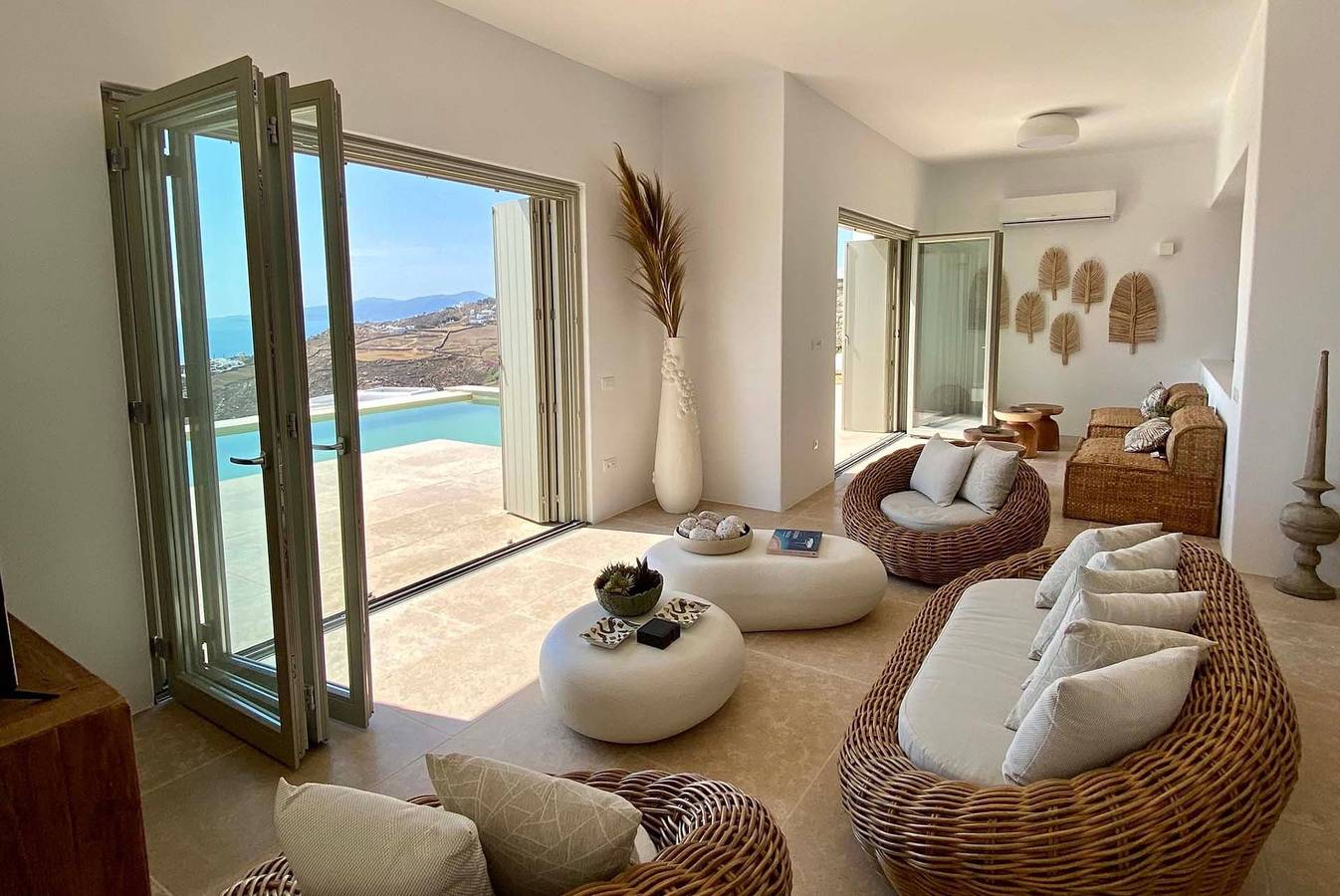 Magical Mykonos Villa | 8 Bedrooms | Villa Beckoning Sea | Amazing Sea Views & Private Pool | Tourlos in Tourlos (Mykonos), Mykonos