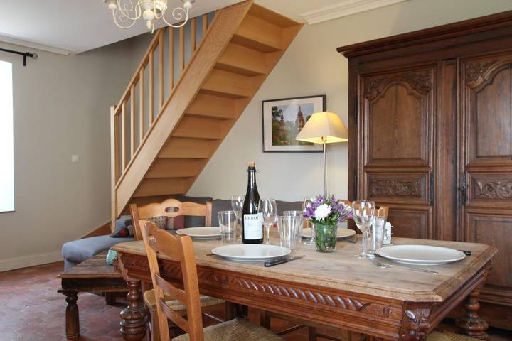 Gîte pour 4 personnes, avec sauna et jardin, animaux acceptés