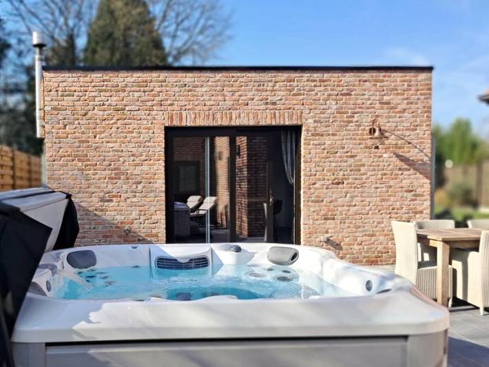 Maison de vacances pour 2 personnes, avec jacuzzi ainsi que jardin et sauna à Torhout