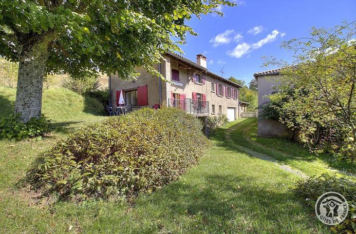 Gîte pour 8 personnes, avec jardin