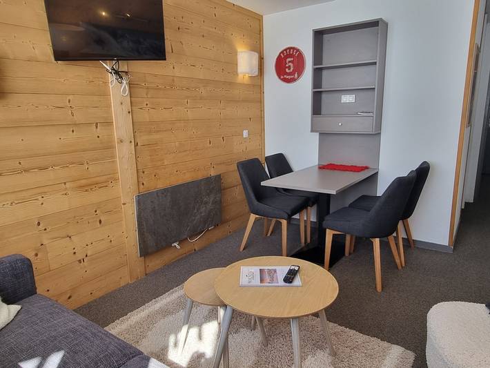 Ganzes Studio, Gemütliches Studio an der Piste, Haustiere erlaubt in Aime 2000, Aime-la-Plagne