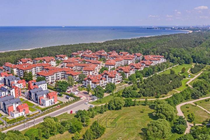 Apartament wakacyjny dla 3 osób, z widok i taras w Jelitkowo