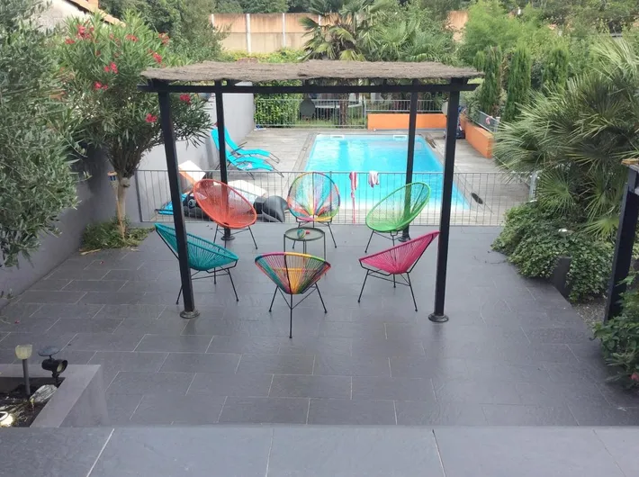 Holiday home for 7 people, with garden and view as well as pool - 1