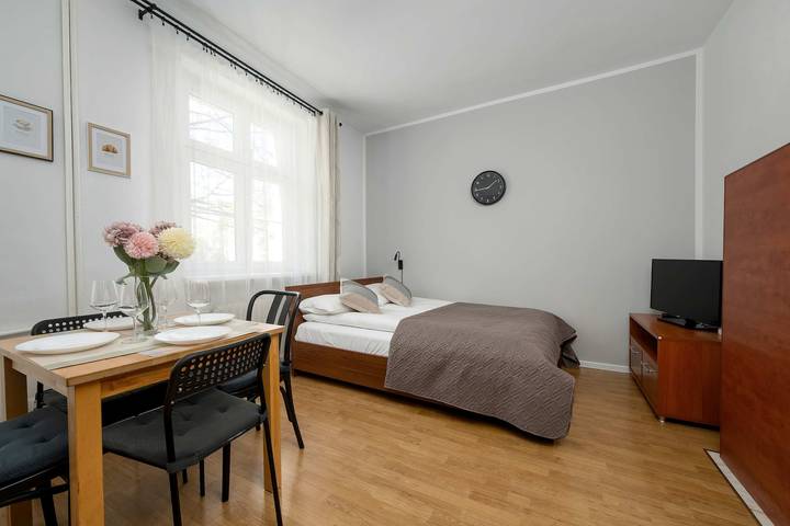 Studio pour 4 personnes, adapté aux familles