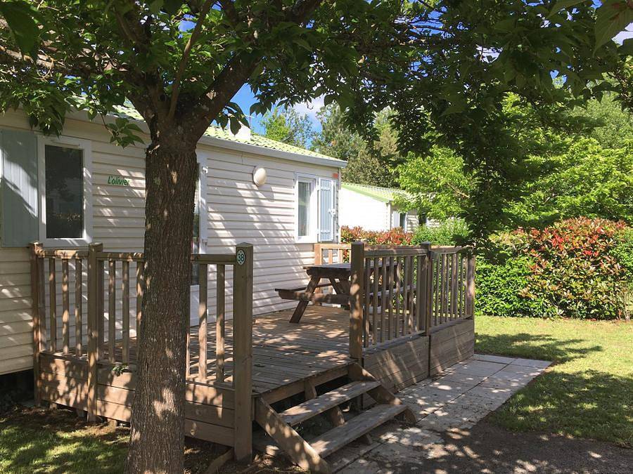 Camping L'Ambois - Mobile home 2 persons - A - Mobile-home 1 bdrm. Confort - Saturday 2 pers. in Mouilleron-le-Captif, La Roche-sur-Yon region