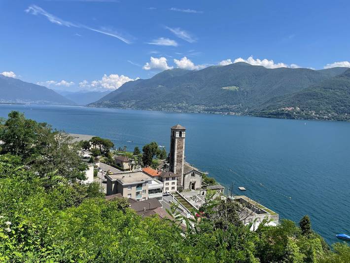 Ferienwohnung für 4 Personen, mit Balkon und Seeblick in Brissago - 3