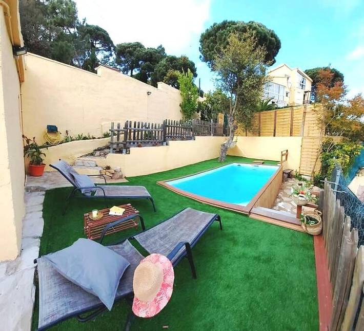 Chalet para 4 personas, con jardín además de vistas y piscina, Se admiten mascotas en Cataluña - 2