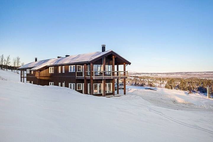 Ganze Wohnung, Moderne Ferienwohnung für ganzjährige Nutzung am Golsfjellet in Gol