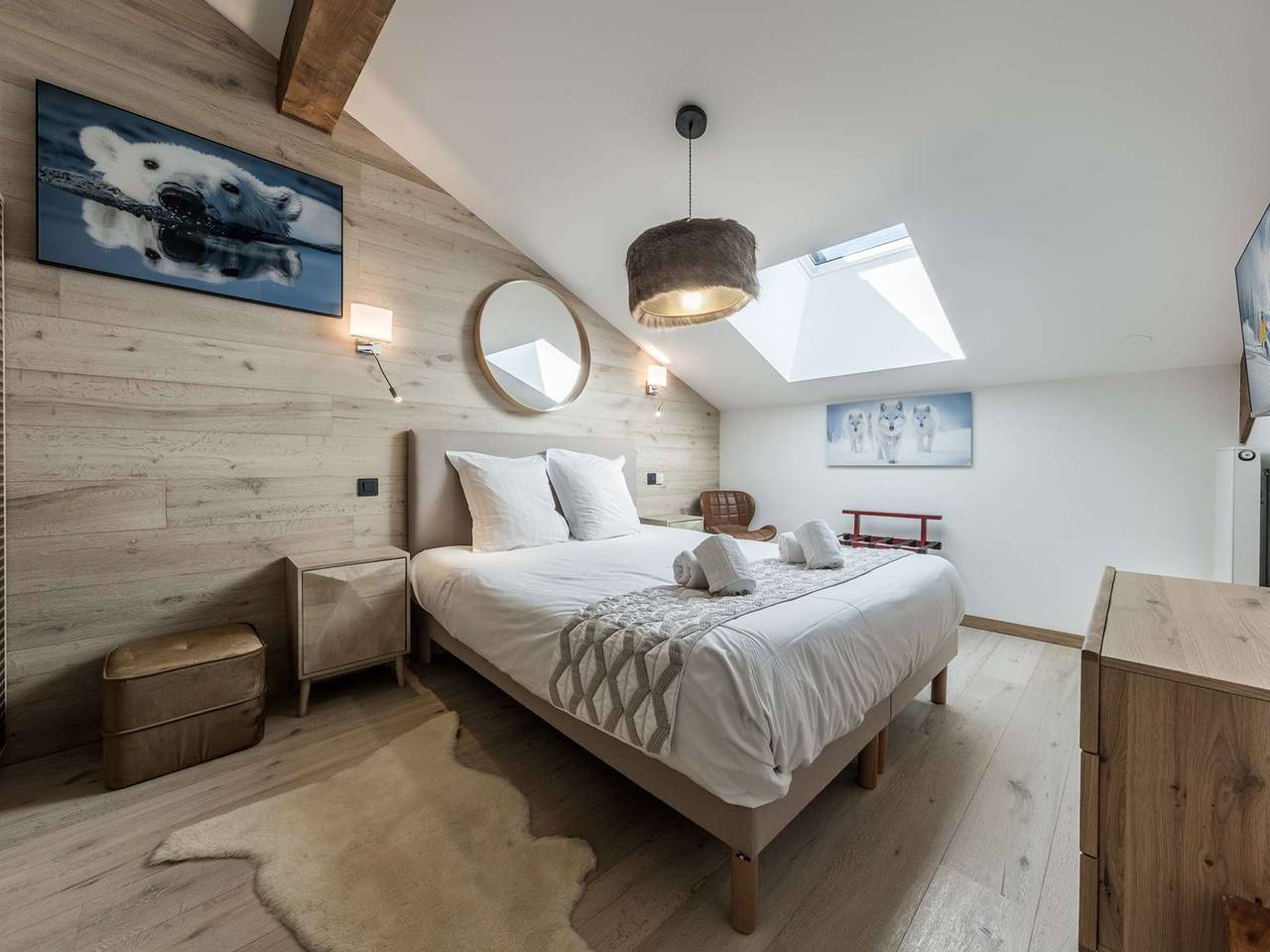 Apartamento entero, Apart. 65m² 6 pers - 2 Dorm. - A pie de pista - Parking y Wifi in Courchevel 1650 (Moriond), Saint-Bon-Tarentaise