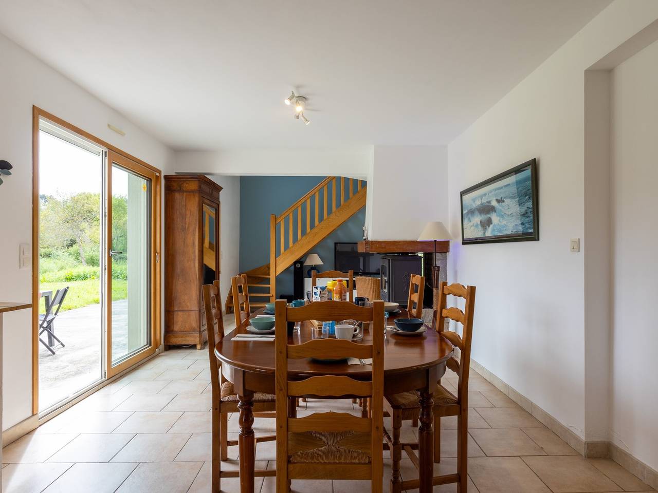 Maison de vacances 'Maison De Charlie' avec terrasse privée, jardin privé et Wi-Fi in Trégastel, Côte de Granit Rose