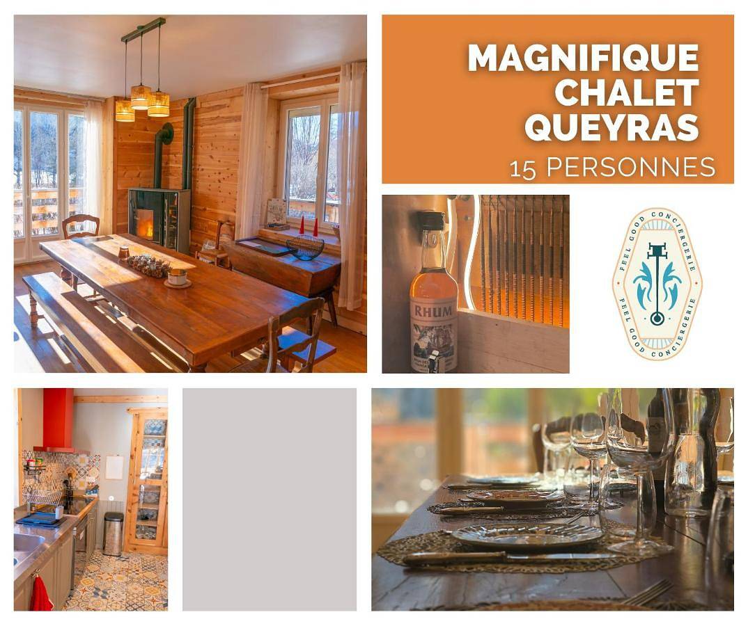 Magnifique chalet lumineux 15pers - Aiguilles - Queyras in Abriès, Queyras