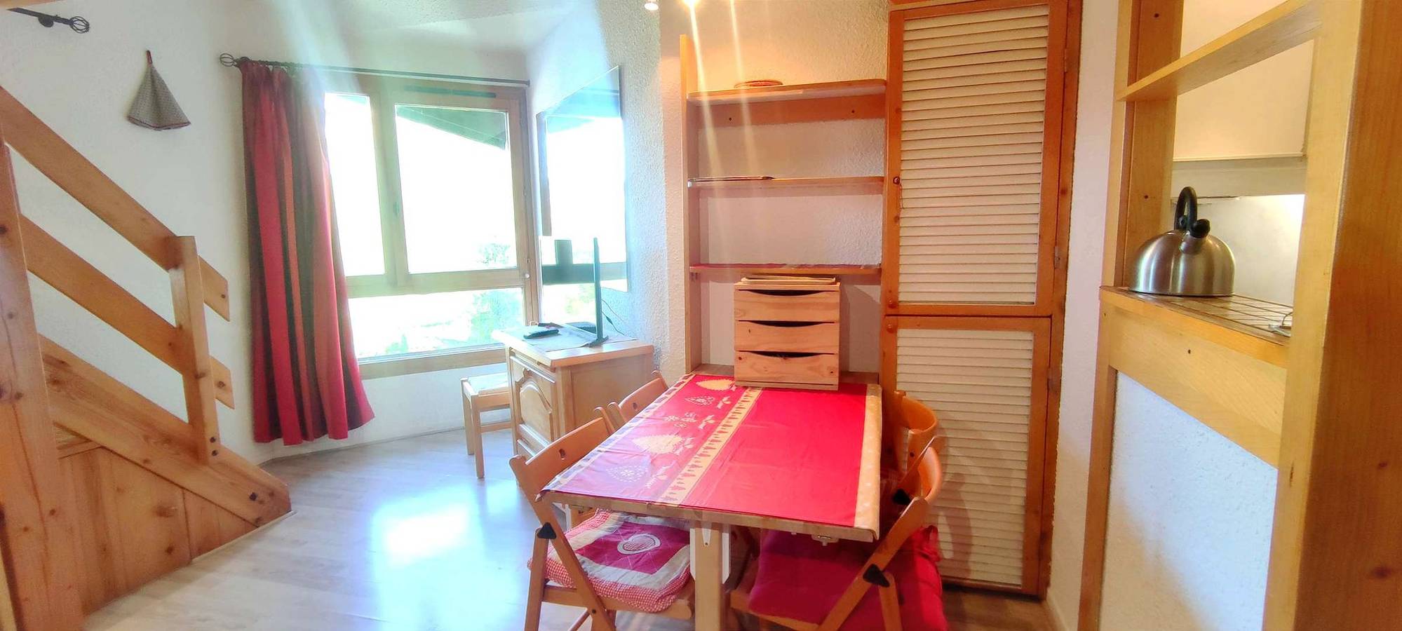 Geheel vakantieappartement, 2 Rooms Mezzanine In Quiet Hameau in Isola 2000, Isola