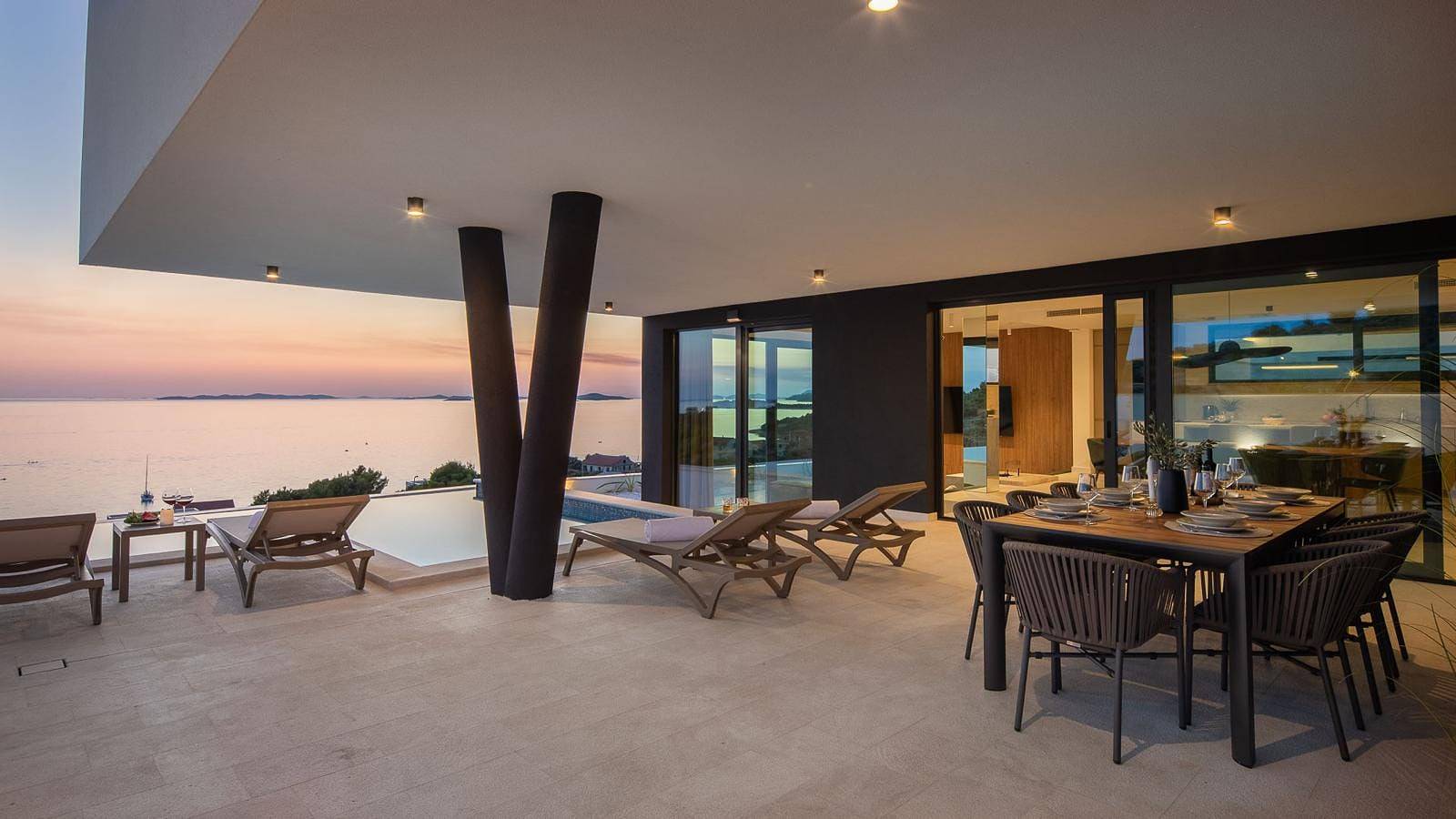 Villa Oliva Zadarvillas in Beach Rtić, Primosten