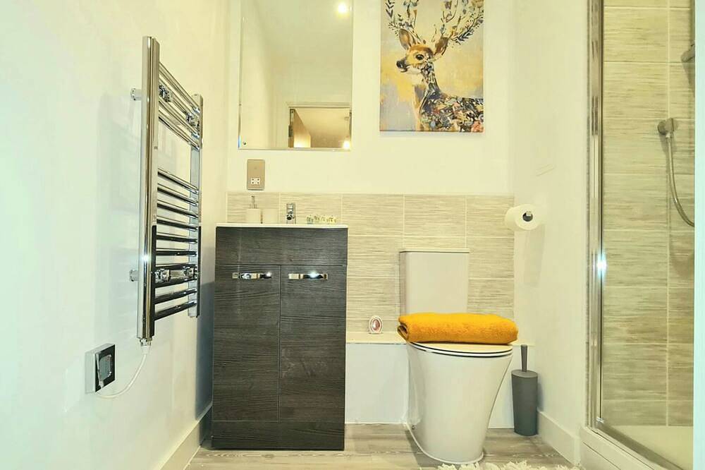 Appartement entier, 2 Bed Apartment Sleeps 4 with Free Parking in Grand Manchester