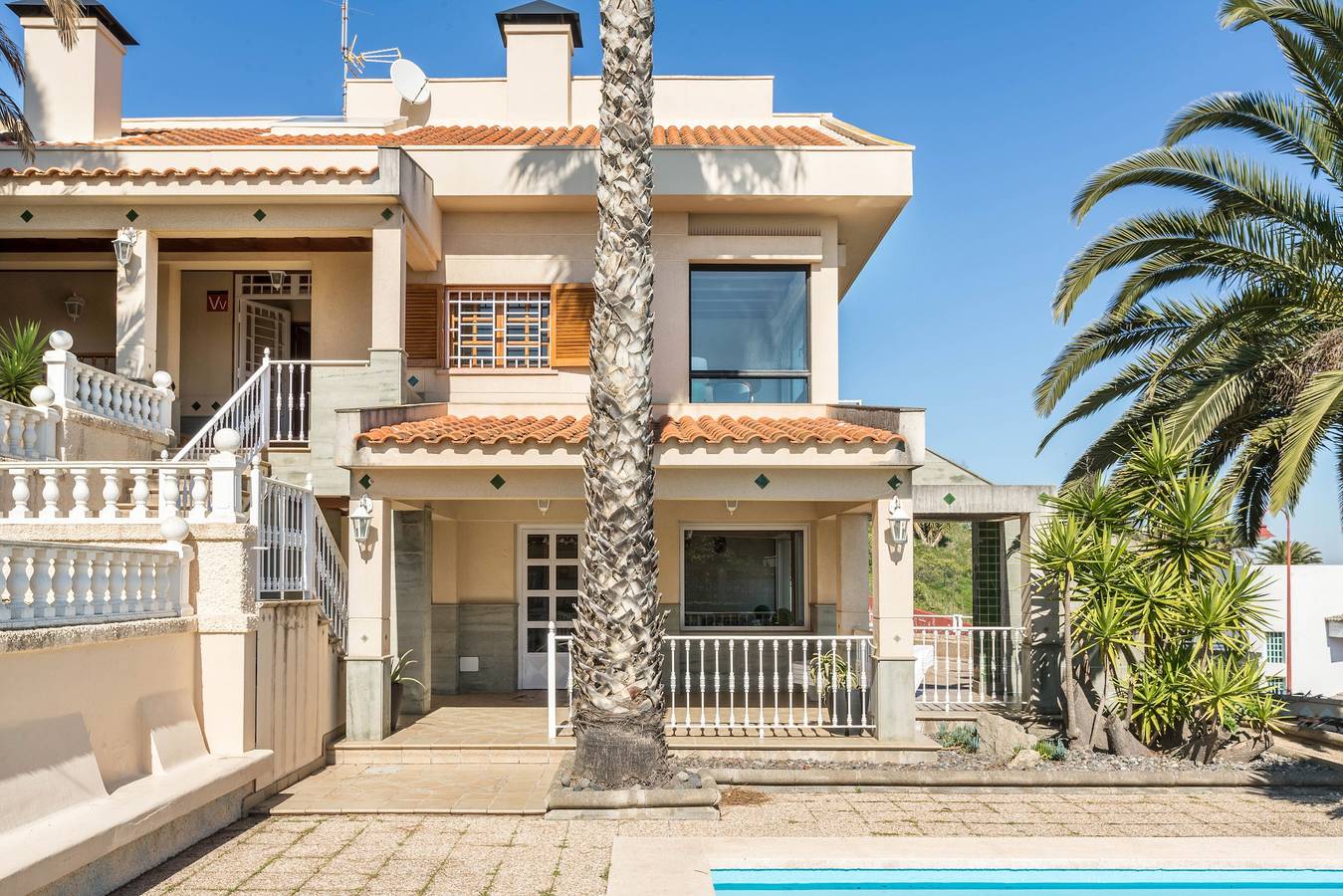 "Teresita High Views" mit Panoramablick, Privatem Pool, Wlan, Garten und Terrasse in Las Brisas, Santa Brígida