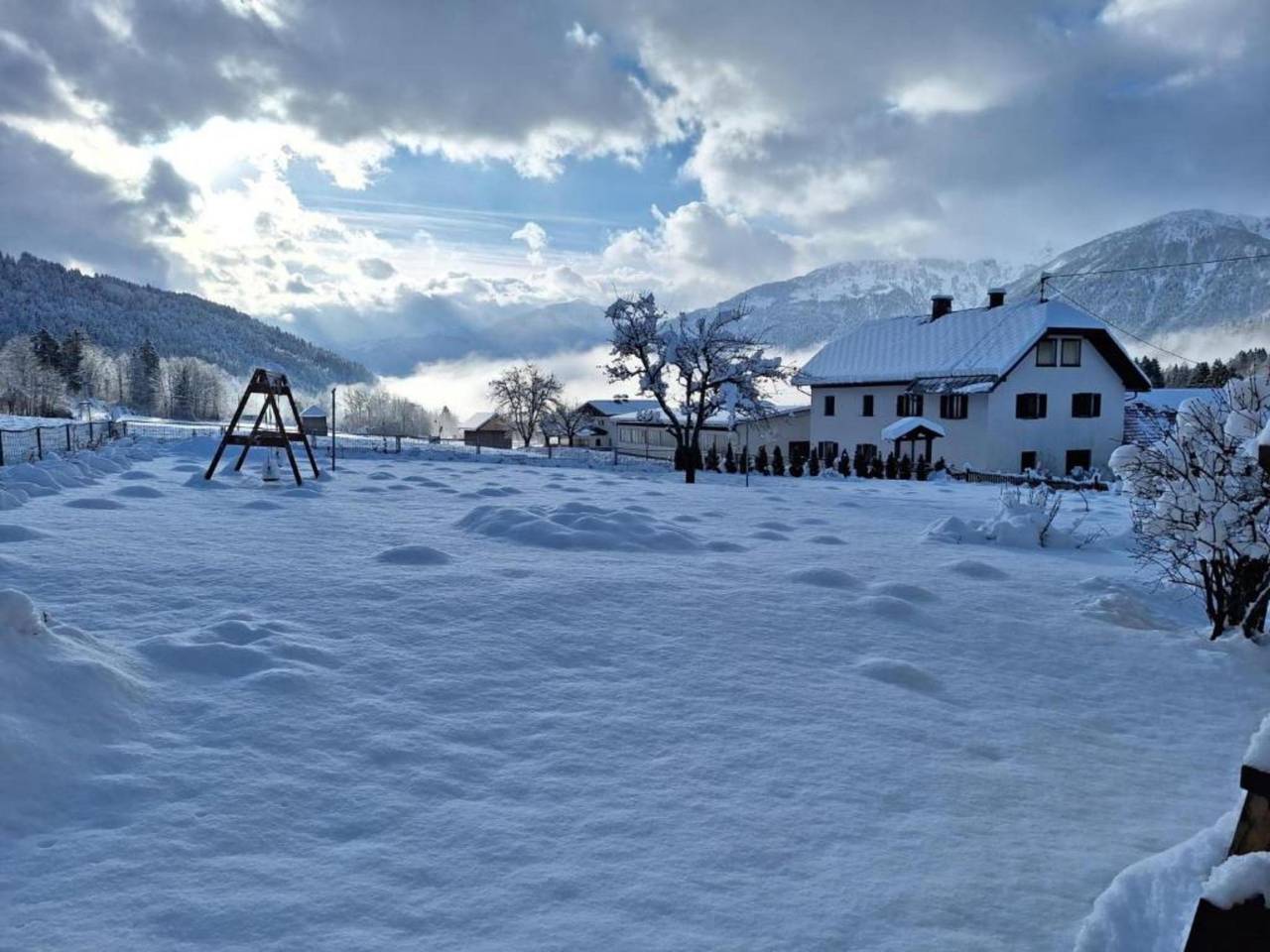 Ganze Wohnung, Wohnung in freistehendem Haus bei Skigebiet in Gailtaler Alpen, Kötschach-Mauthen