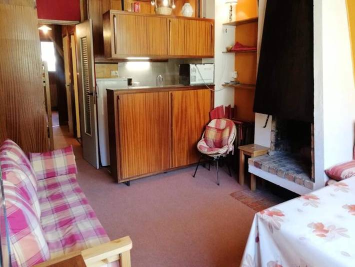 Gîte pour 6 personnes, avec balcon, animaux acceptés dans Office de Tourisme de Pra-Loup