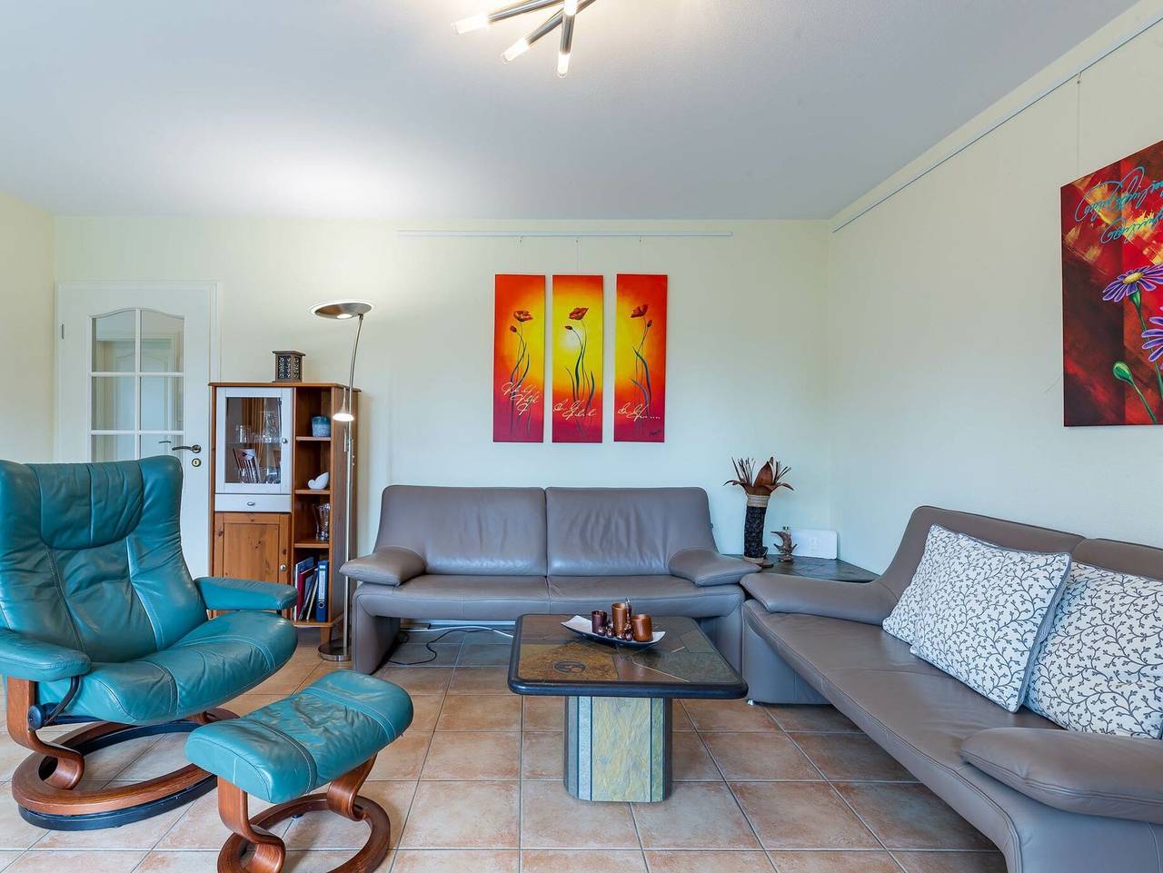 Ganze Ferienwohnung, Südterrasse - Südterrasse in Wyk auf Föhr (Stadt), Wyk auf Föhr