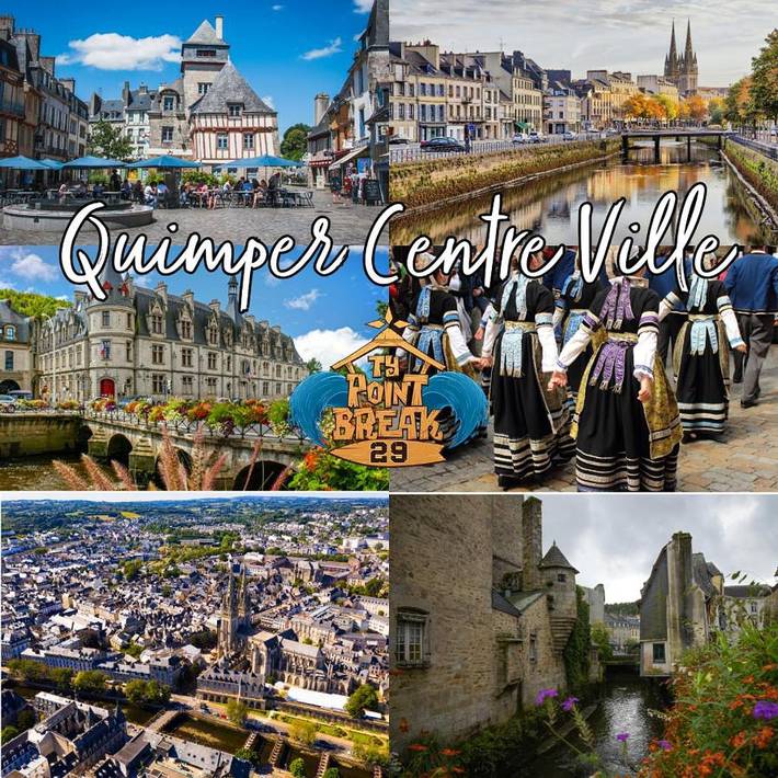 Gîte pour 2 personnes, avec vue, adapté aux familles dans Office De Tourisme De Quimper - 3