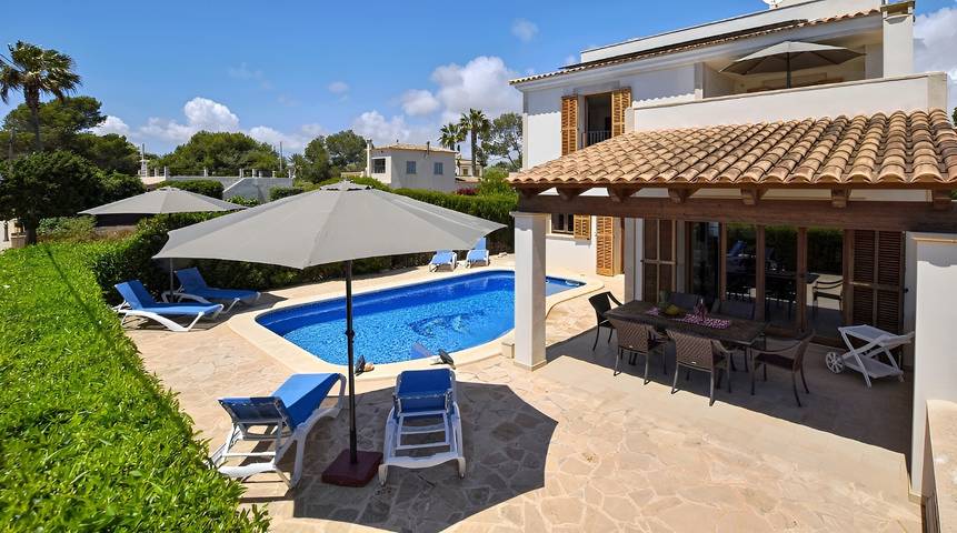 Finca für 6 Personen, mit Balkon und Garten in Cala Mondrago - 2