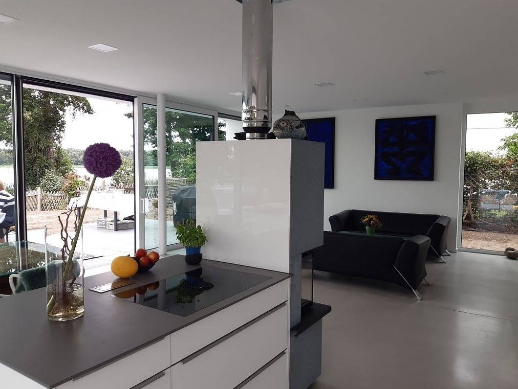Casa de vacaciones para 4 personas con vistas al lago in Lago Storkow, Storkow