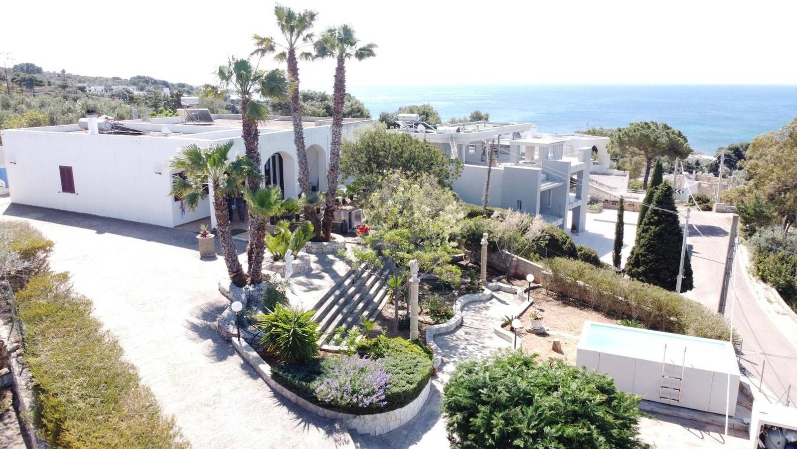 Villa Rusciu de lu Mare Superior cerca de la playa y con piscina privada in Torre Vado, Golfo de Tarento