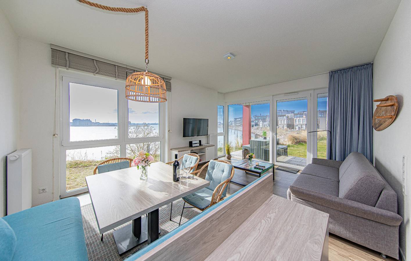 Appartement de vacances entier, Appartement avec vue sur la mer, terrasse et parking, à 700 m de Weidefelder Strand in Olpenitz, Kappeln