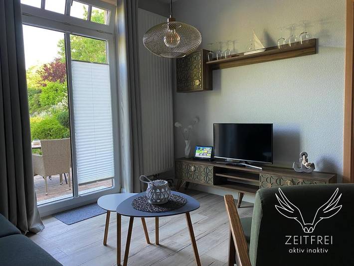 Ferienwohnung für 2 Personen, mit Ausblick und Garten in Steffenshagen - 3