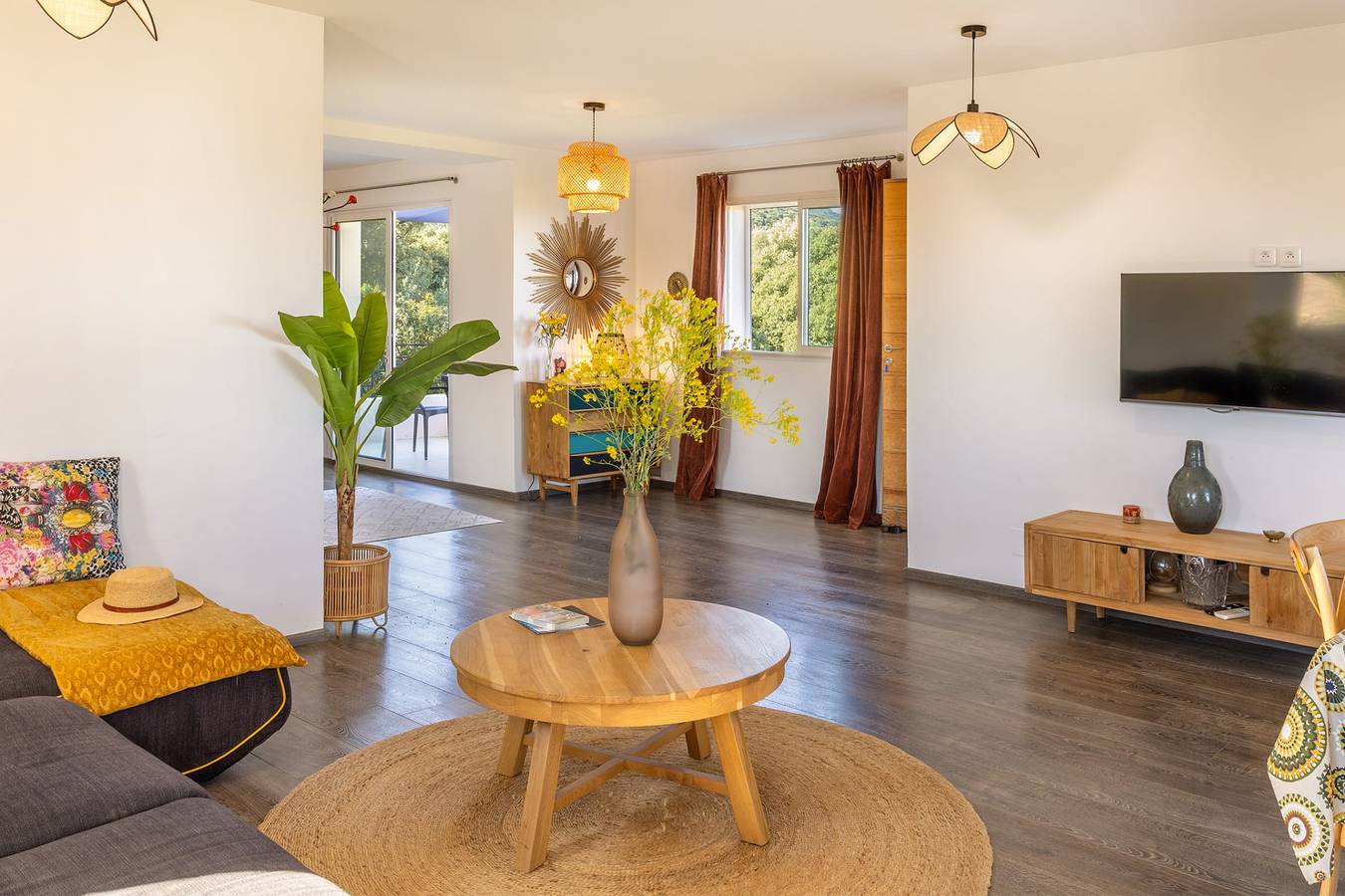 Appartement entier, Casa Corsicana – appartement avec terrasse vue mer à Monticello in Monticello, Région de Calvi