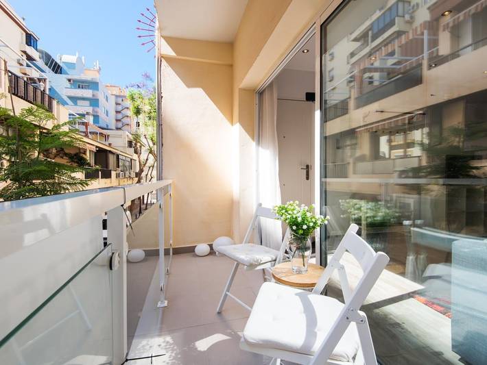 Ganze Ferienwohnung, Ferienwohnung für 6 Personen mit Terrasse in Fuengirola Zentrum, Fuengirola
