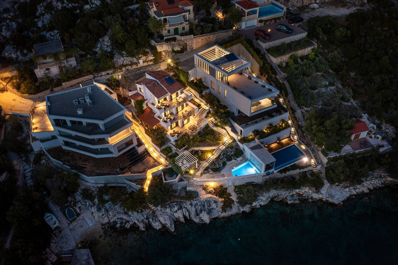 Comfortable and spacious house near beach Cove Ljubljeva, Trogir K-19258 in Vinisce, Split-Dalmatia