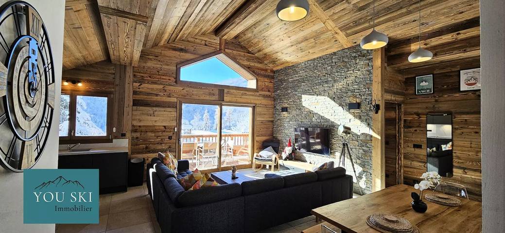 Chalet pour 8 personnes, avec balcon et vue à Saint-Sorlin-d'Arves