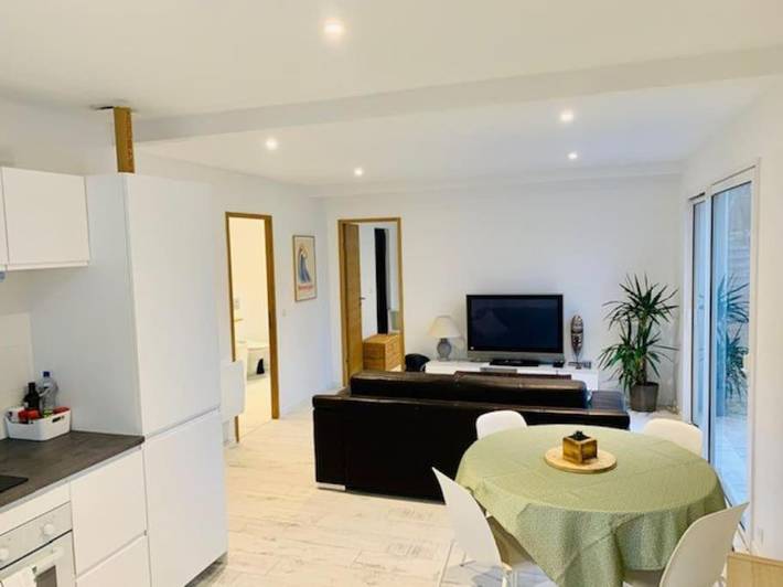 Appartement de vacances pour 4 personnes, avec jardin et terrasse