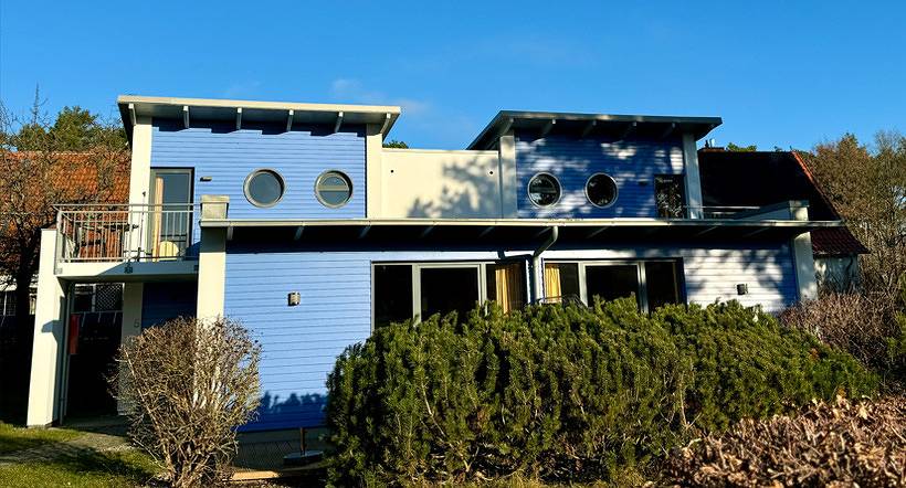 Ferienhaus für 6 Personen, mit Terrasse und Garten, mit Haustier