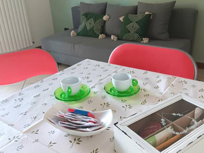 Appartamento per 4 persone, con Balcone e Terrazza nonché Giardino e Panorama a Cornaredo