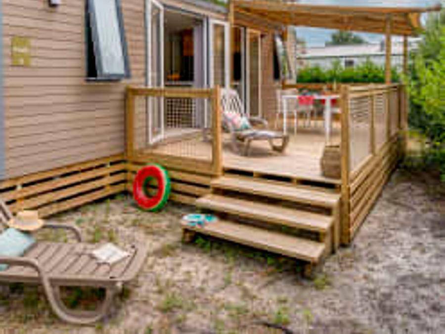 Camping Sandaya Sanguinet Plage - Mobile home 6 persons - Cottage 6p 3ch **** in Sanguinet, Côte d’Argent