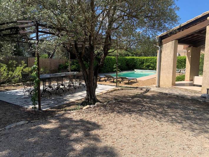 Location de vacances pour 10 personnes, avec jardin ainsi que piscine et vue à Saint-Marcellin-lès-Vaison - 4