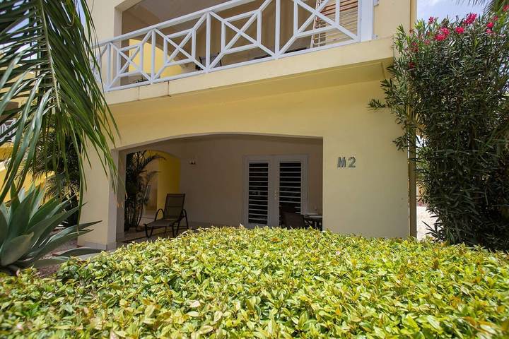 Vakantiewoning voor 2 personen, met balkon/terras en zwembad, kindvriendelijk op Bonaire