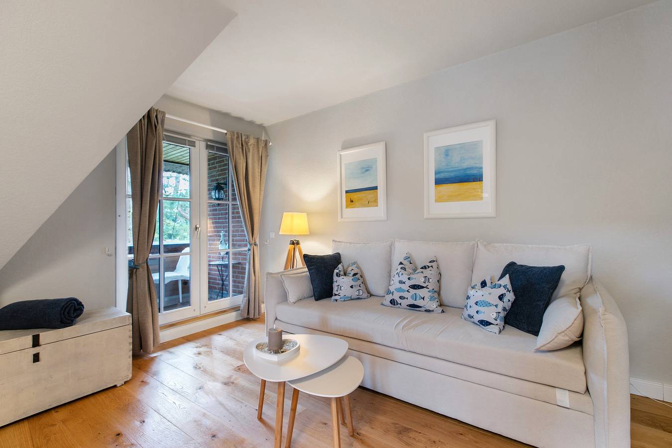 Ganze Wohnung, Apartment 'Hygge An Der Nordsee' mit Gemeinschaftsgarten, Balkon und Wlan in Böhl (St. Peter-Ording), St. Peter-Ording