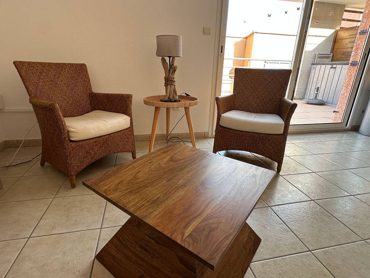 Apartamento entero, Apartamento con aire, cerca del puerto, terraza in La Côte Vermeille, Port-Vendres