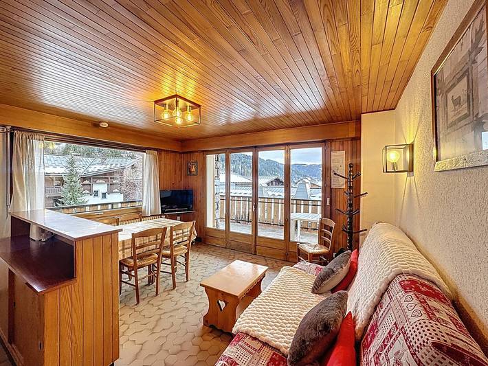Chalet for 6 people, with balcony, with pets in Les Gets