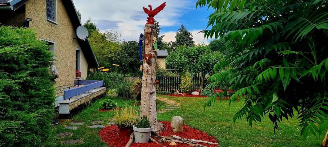 Ferienhaus für 5 Personen, mit Terrasse und Garten