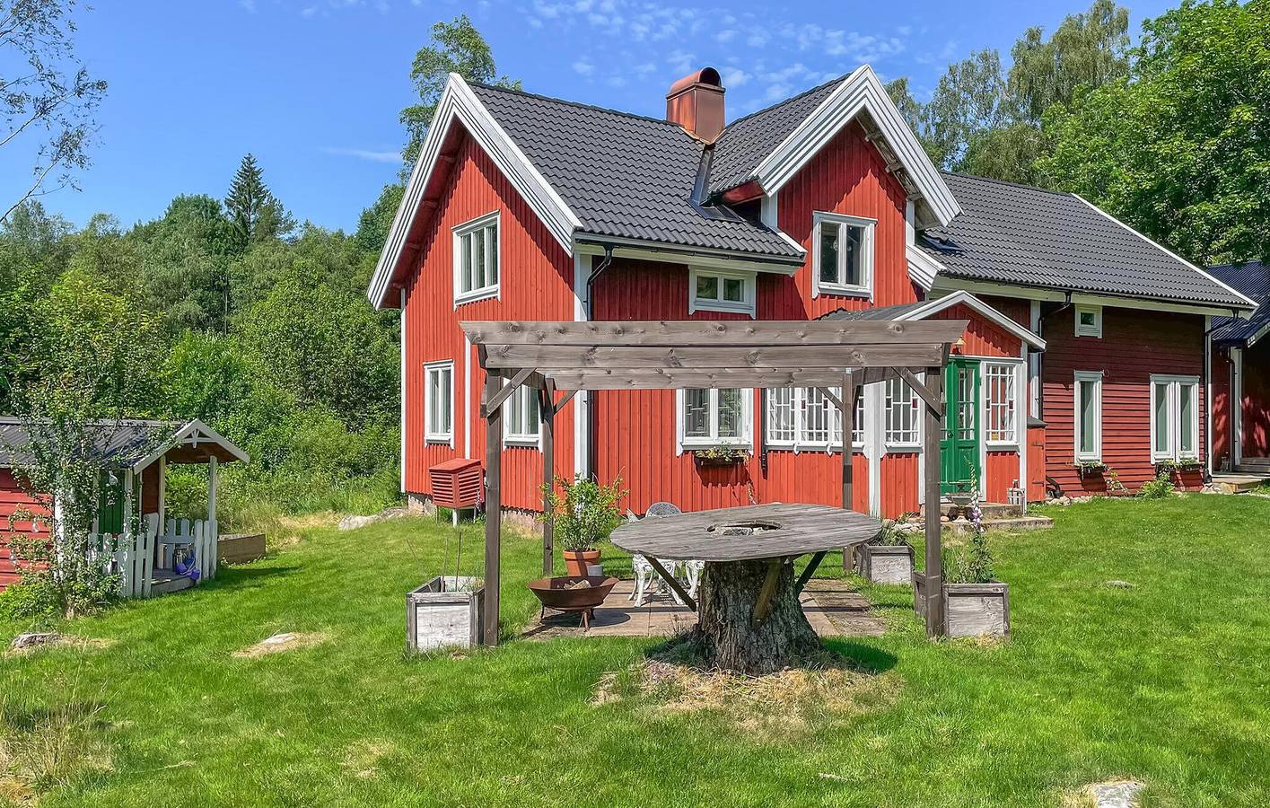 Hus för 6 Personer med trädgård in Borås, Västergötland