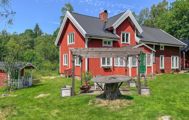 Ferienhaus für 6 Personen mit Garten in Borås, Västergötland